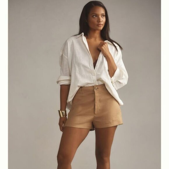 The Ettie Shorts by Maeve: Pitched Linen Edition 31 - Picture 3 of 3